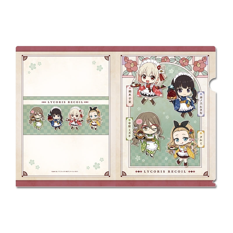 Goods - Clear File) Lycoris Recoil TV Anime Puchi Choko Clear File Ki