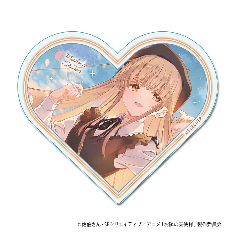 (Goods - Ornament) The Angel Next Door Spoils Me Rotten 2 Heart Acrylic Block (Virgo)