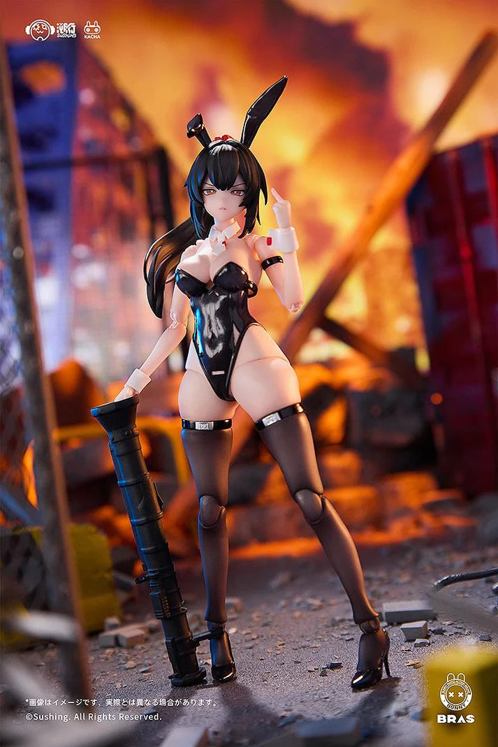 (1/12 Scale Fgure) BUNNY RAPID ACTION SQUAD Attacker Runa