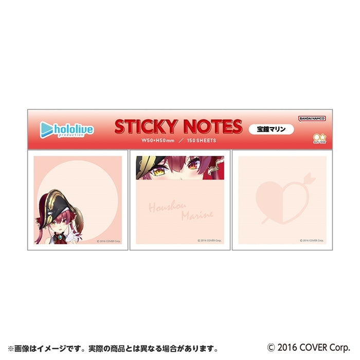 (Goods - Memo Pad) hololive Sticky Note Memo Pad Houshou Marine