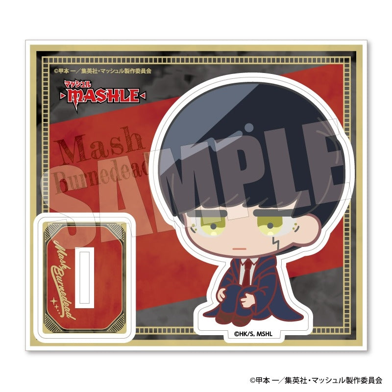 マッシュル MASHLE] Macchiizu Waiting Acrylic Stand 1. Mash Burnedead