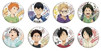 (Goods - Badge) Haikyu!! Color Palette Memorie Trading Button Badge (Blind Box -Single)