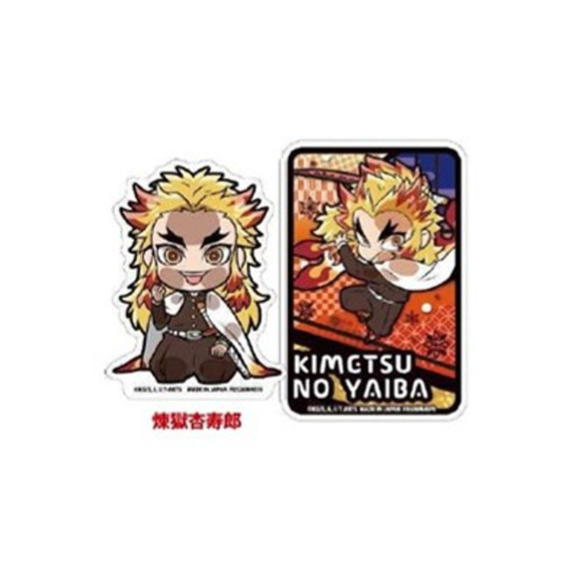 (Goods - Sticker) Demon Slayer: Kimetsu no Yaiba Pita! Defome Sticker Set 2 Kyojuro Rengoku