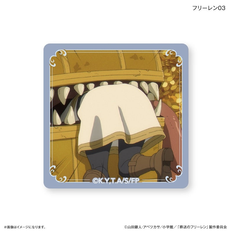 (Goods - Magnet) Frieren: Beyond Journey's End Square Glass Magnet Frieren 03