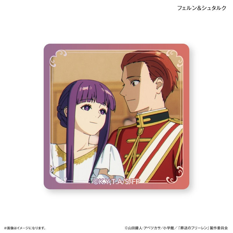 (Goods - Magnet) Frieren: Beyond Journey's End Square Glass Magnet Fern & Stark