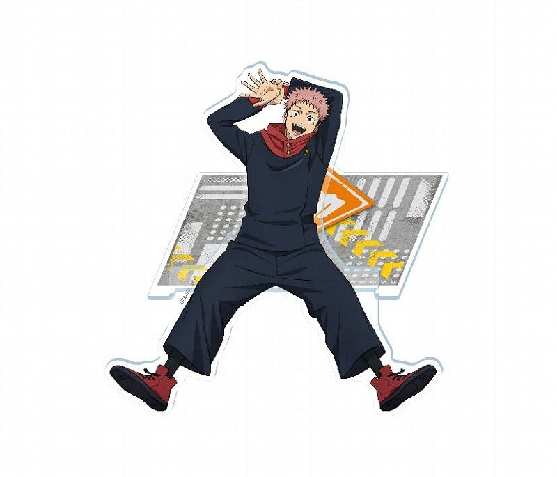 (Goods - Stand Pop) Jujutsu Kaisen Sitting Acrylic Stand 1. Yuji Itadori