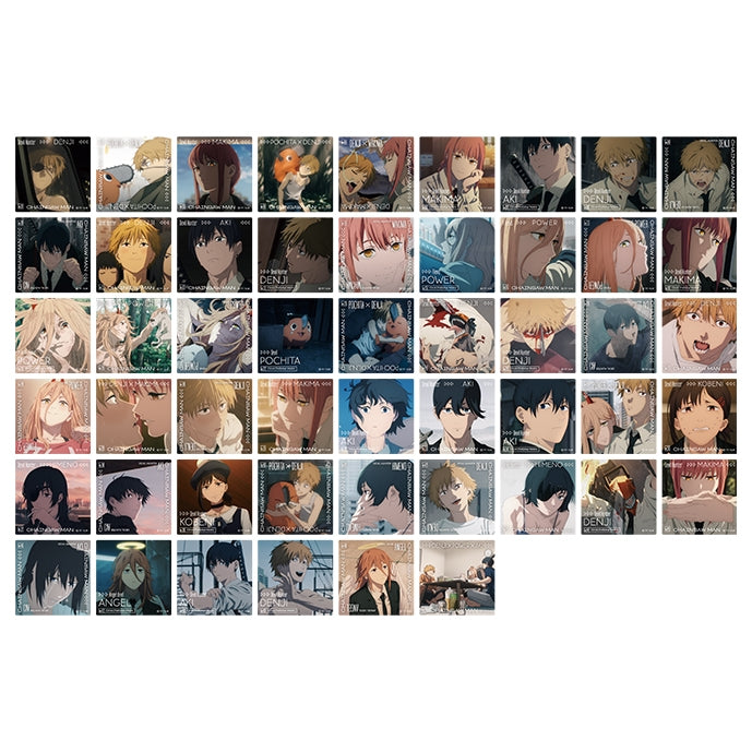 (Goods - Card) Chainsaw Man Square Clear Card (Blind Box -Single)