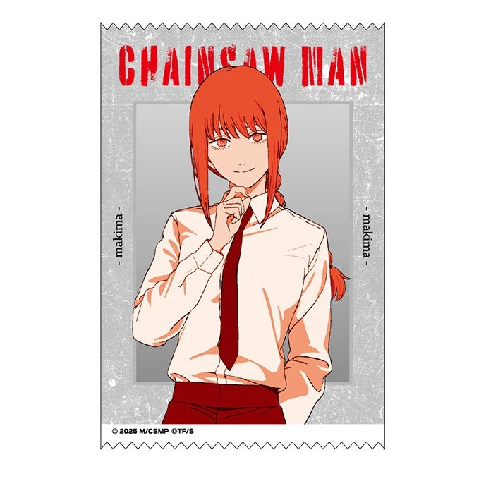 (Goods - Sticker) Chainsaw Man – The Movie: Reze Arc Satin Cross Sticker 3. Makima
