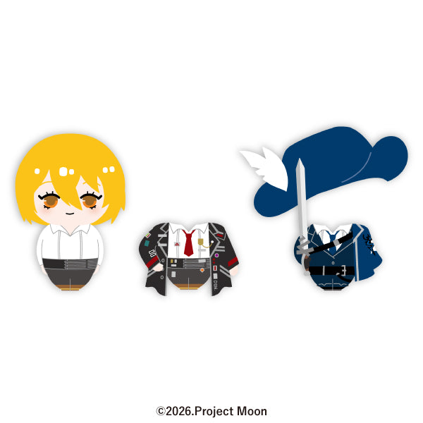(Goods - Badge) LIMBUS COMPANY Petachen Badge Collection (Blind Box -Single)