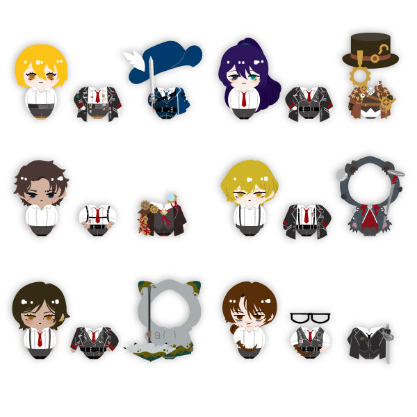 (Goods - Badge) LIMBUS COMPANY Petachen Badge Collection (Blind Box -Single)