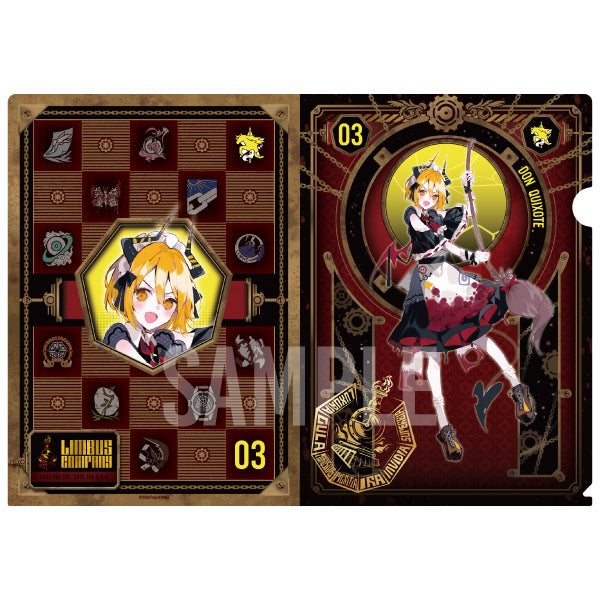 (Goods - Clear File) Limbus Company Metallic Clear File (12 Types)