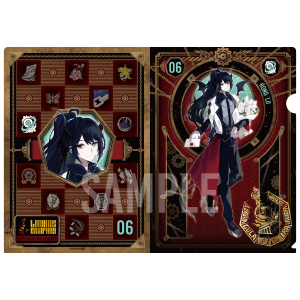 (Goods - Clear File) Limbus Company Metallic Clear File (12 Types)