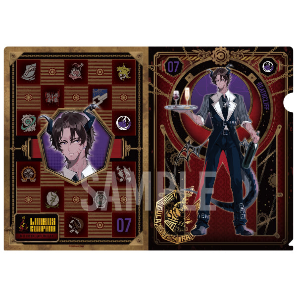 (Goods - Clear File) Limbus Company Metallic Clear File (12 Types)