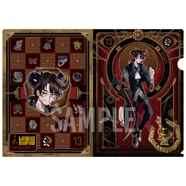 (Goods - Clear File) Limbus Company Metallic Clear File (12 Types)