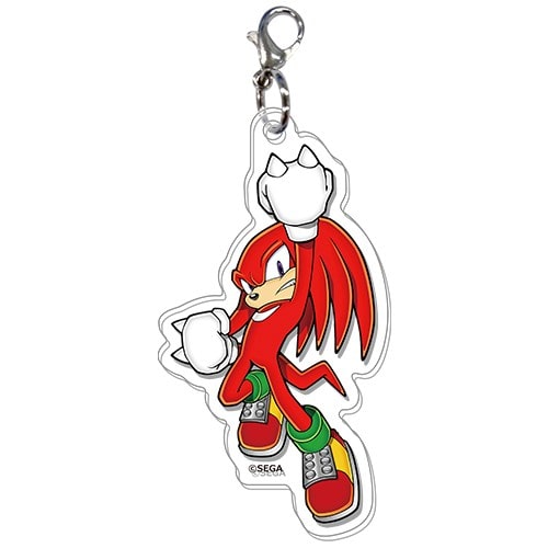 (Goods - Charm) Sonic the Hedgehog Basic Series Acrylic Charm 03 Knuckles