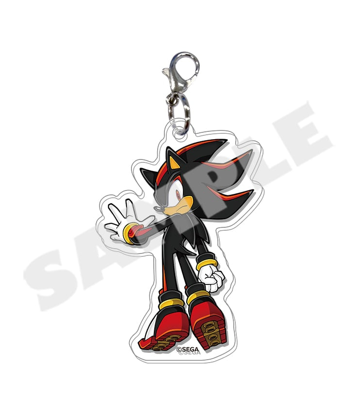 (Goods - Charm) Sonic the Hedgehog Basic Series Acrylic Charm 05 Shadow