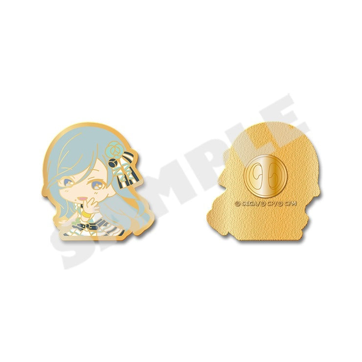 (Goods - Badge) Hatsune Miku: Colorful Stage! Pin Badge vol. 2 Shizuku Hinomori