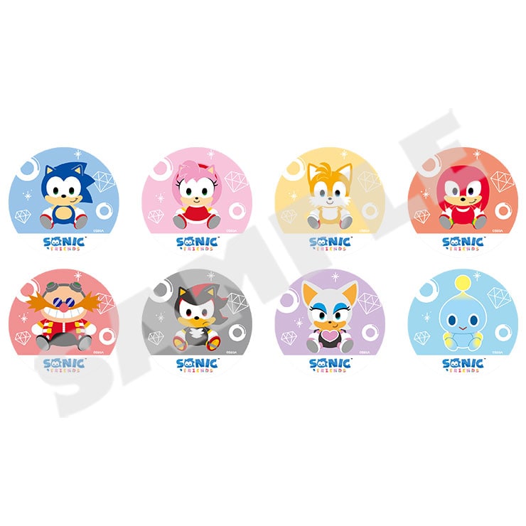 (Goods - Badge) Sonic the Hedgehog Button Badge Collection - Round B (Blind Box -Single)