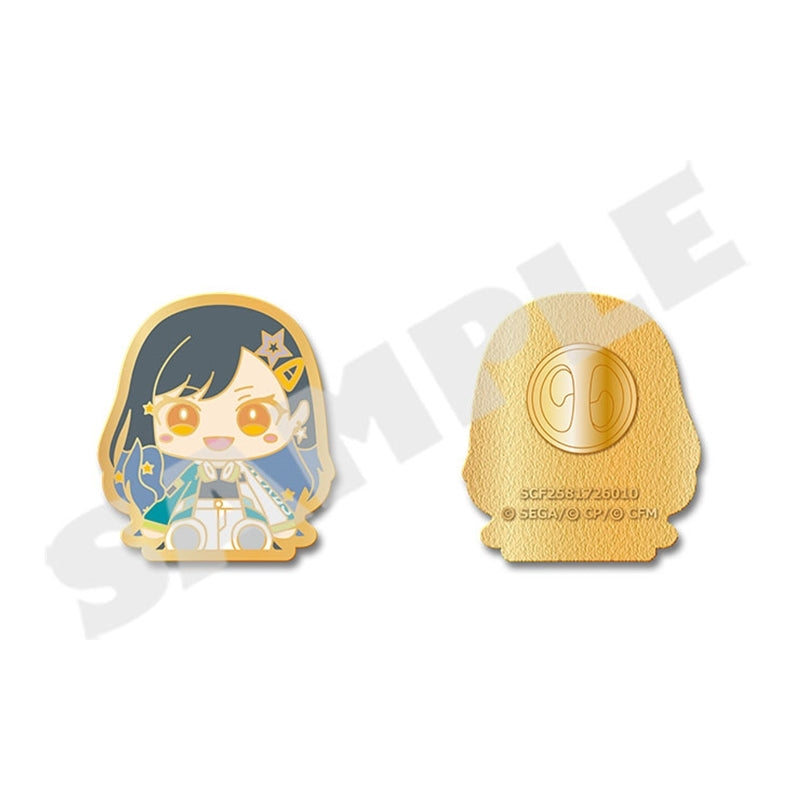 (Goods - Pin Badge) Hatsune Miku: Colorful Stage! My Sekai Pin Badge - An Shiraishi Plush