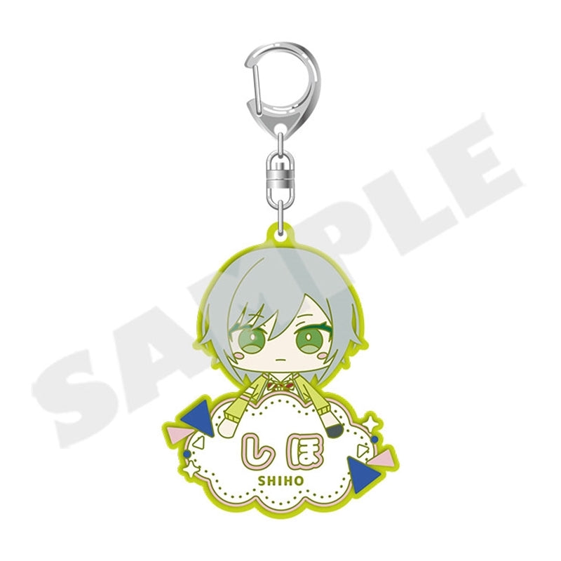 (Goods - Keychain) Hatsune Miku: Colorful Stage! My Sekai Name Keychain - Shiho Hinomori Plush