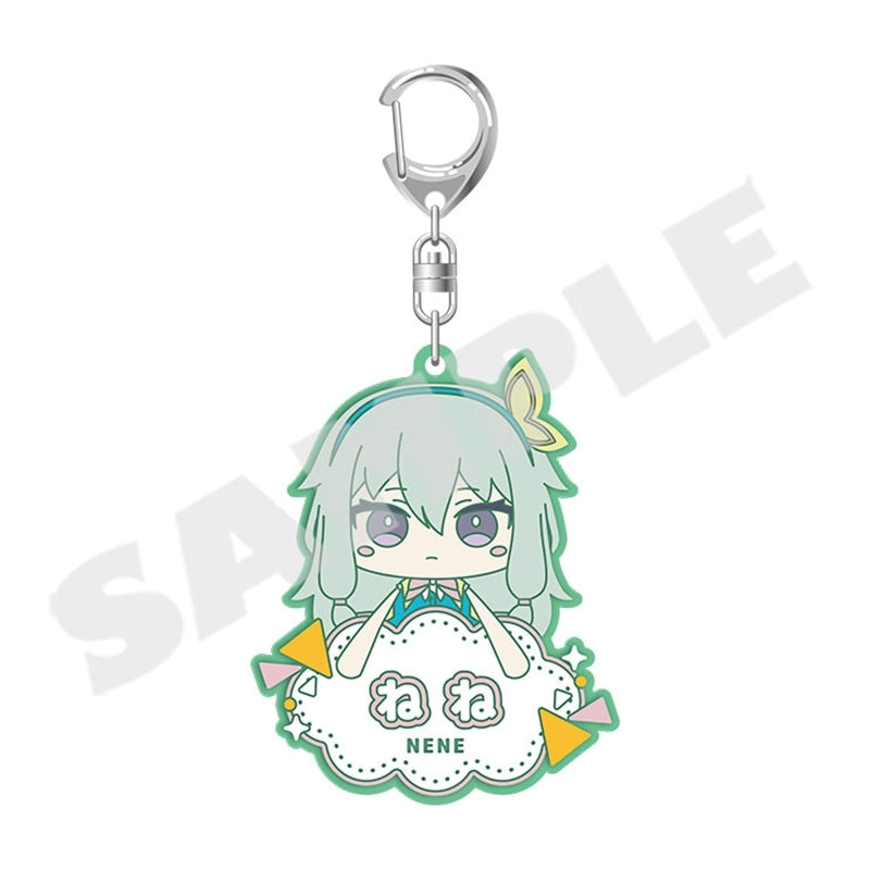 (Goods - Keychain) Hatsune Miku: Colorful Stage! My Sekai Name Keychain - Kusanagi Nene Plush