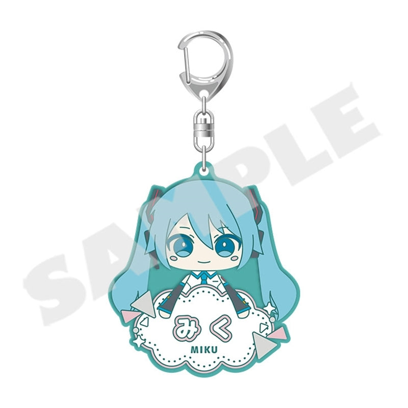 (Goods - Keychain) Hatsune Miku: Colorful Stage! My Sekai Name Keychain - Hatsune Miku Plush
