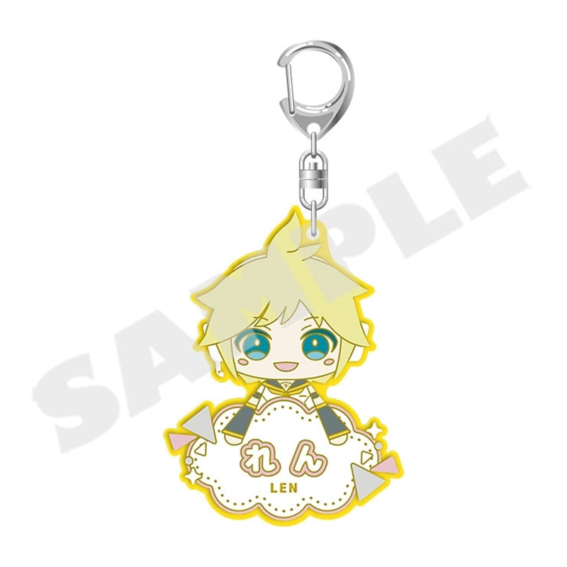 (Goods - Keychain) Hatsune Miku: Colorful Stage! My Sekai Name Keychain - Kagamine Len Plush