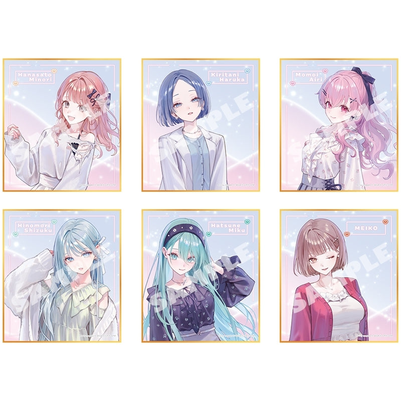 (Goods - Art Board) Hatsune Miku: Colorful Stage! Illustrator Collaboration Mini Art Board Collection MORE MORE JUMP! (Blind Box -Single)