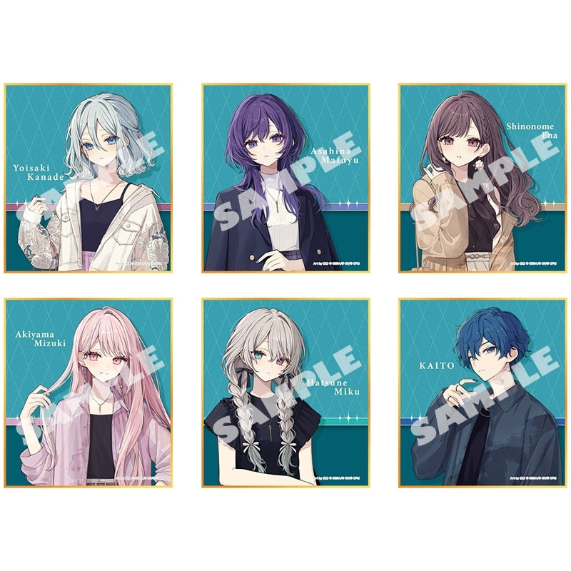 (Goods - Art Board) Hatsune Miku: Colorful Stage! Illustrator Collaboration Mini Art Board Collection Nightcord at 25:00 (Blind Box -Single)