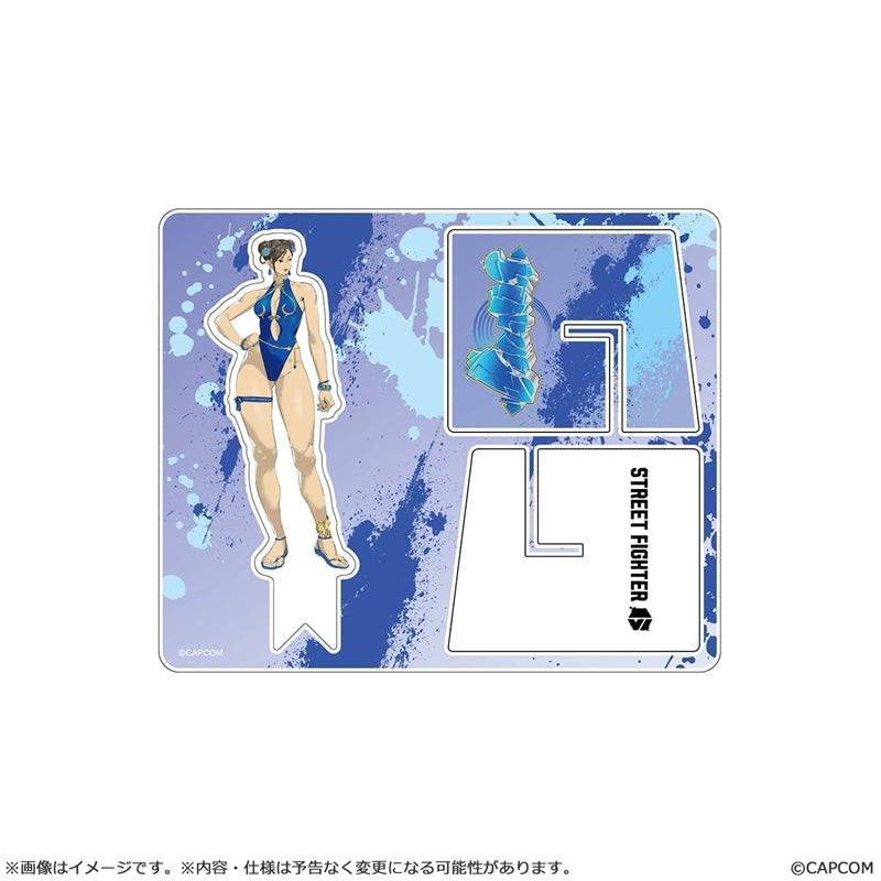 (Goods - Acrylic Stand) Street Fighter 6 Batten Acrylic Stand Chun Li Outfit 4