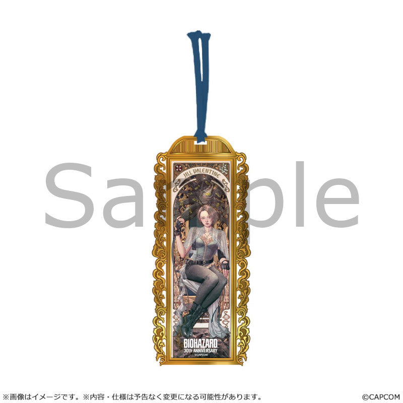 (Goods - Bookmark) Resident Evil 30th Anniversary Metal Bookmark Jill