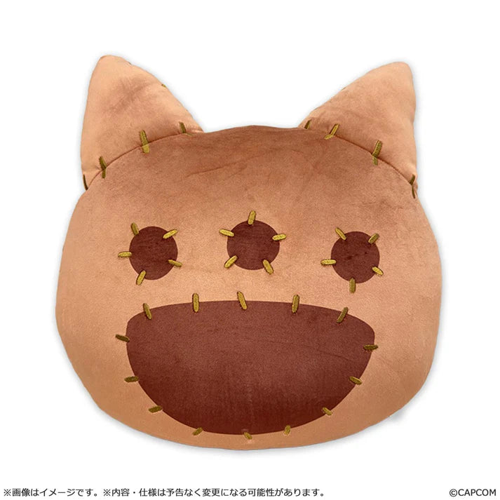 (Plush) Monster Hunter Cat-Shaped Cushion