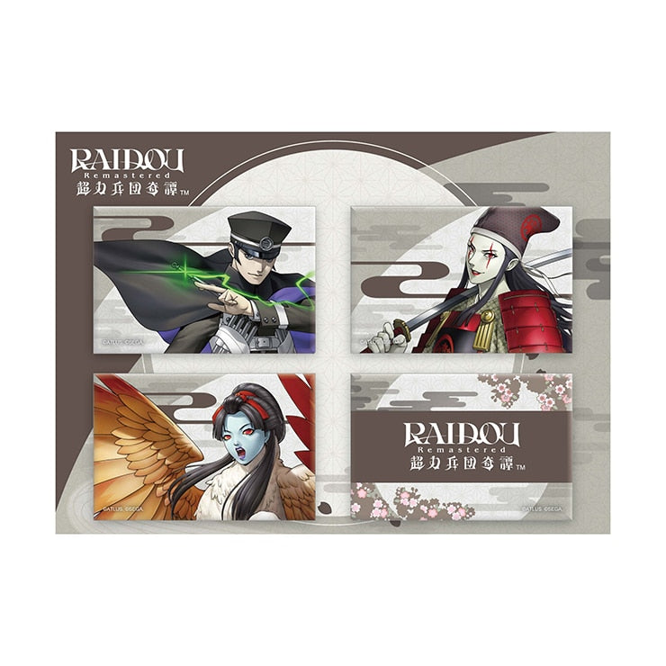(Goods - Badge) Raidou Remastered: The Mystery of the Soulless Army Button Badge Set