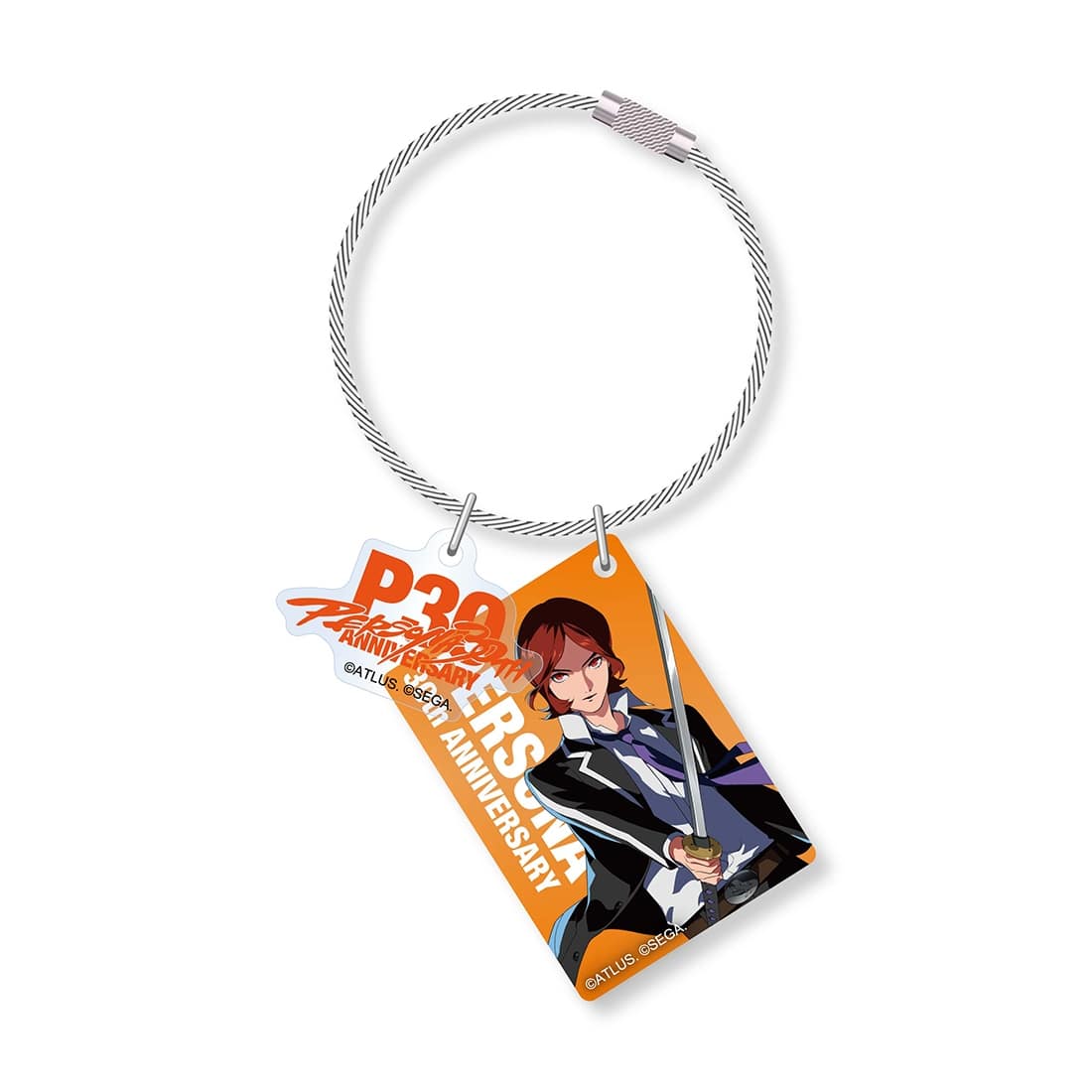 (Goods - Keychain) Persona 30th Anniversary Keychain Protagonist: Persona 2 Innocent Sin