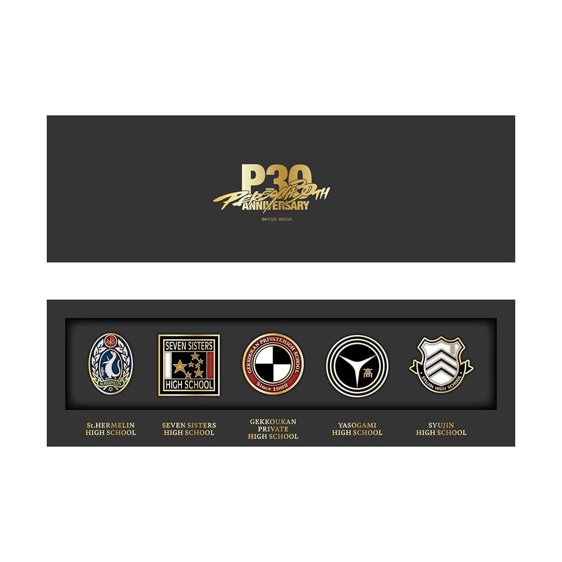(Goods - Badge) Persona 30th Anniversary Badge Set