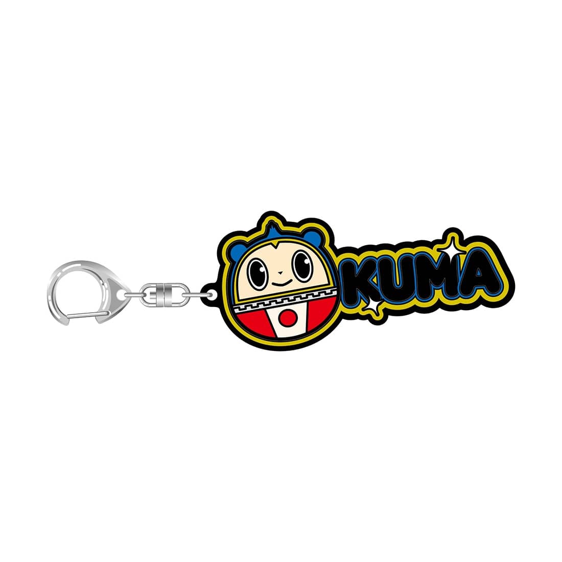(Goods - Keychain) Persona 30th Anniversary Rubber Keychain Kuma