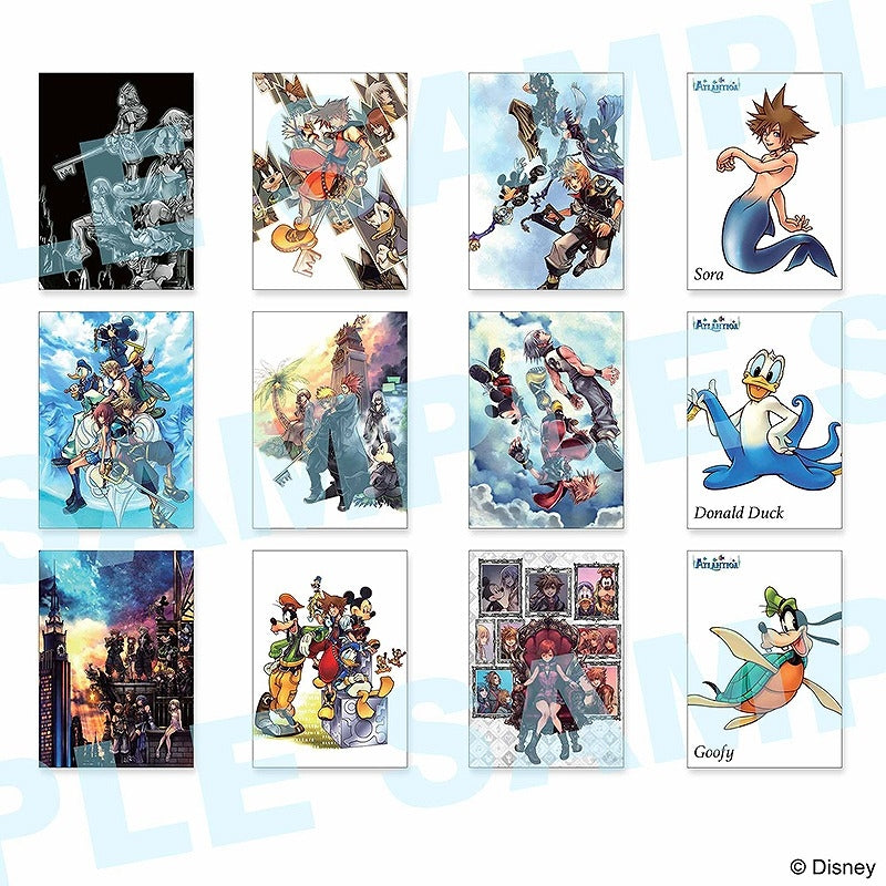 (Goods - Trading Card) Kingdom Hearts Art Museum (Blind Box -Single)