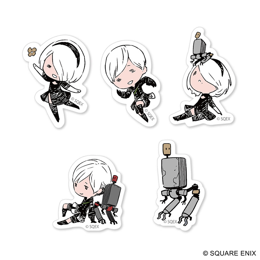 (Goods - Sticker) NieR Sticker Set Automata