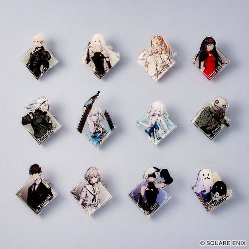 Goods - Badge) NieR Series Acrylic Badge Collection Vol. 2 BOX