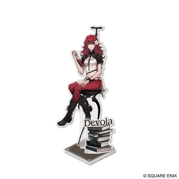 Goods - Acrylic Stand) NieR: Automata Acrylic Stand Devola & Book