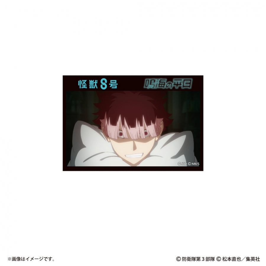 (1BOX=10)(Goods - Badge) Kaiju No. 8: Narumi's Week at Work Trading Square Button Badge (10 Types Total)(Blind Box -Single)