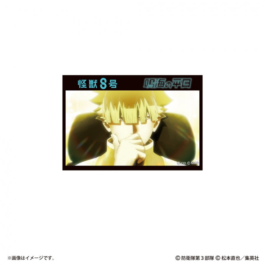 (1BOX=10)(Goods - Badge) Kaiju No. 8: Narumi's Week at Work Trading Square Button Badge (10 Types Total)(Blind Box -Single)