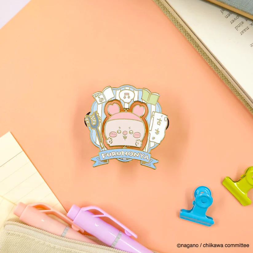 (Goods - Badge) Chiikawa Pin Badge Furuhonya