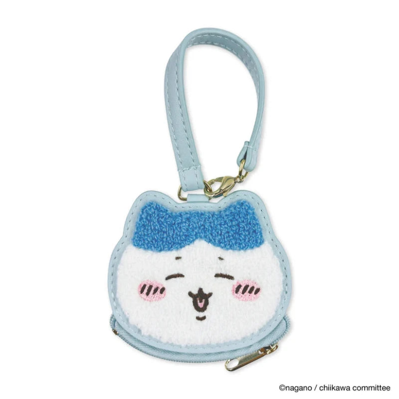 (Goods - Pouch) Chiikawa Face Mini Pouch Hachiware