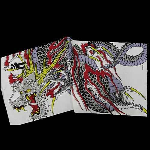 (Goods - Towel) Yakuza: Like a Dragon Yuzen-Dyeing Tenugui Kazuma Kiryu Ouryu