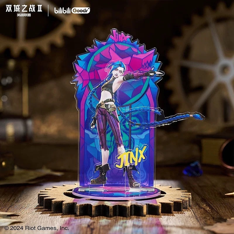 (Goods - Acrylic Stand) Arcane Stained Glass Acrylic Stand Jinx