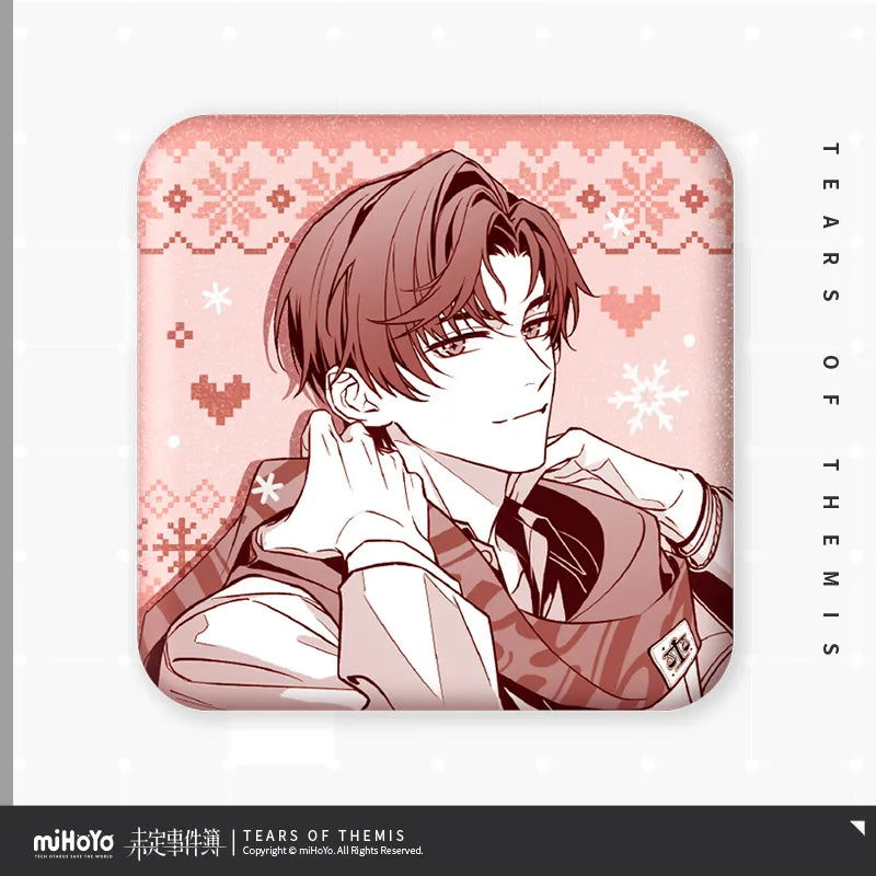 (Goods - Square Badge) Tears of Themis Impression Square Badge Libra