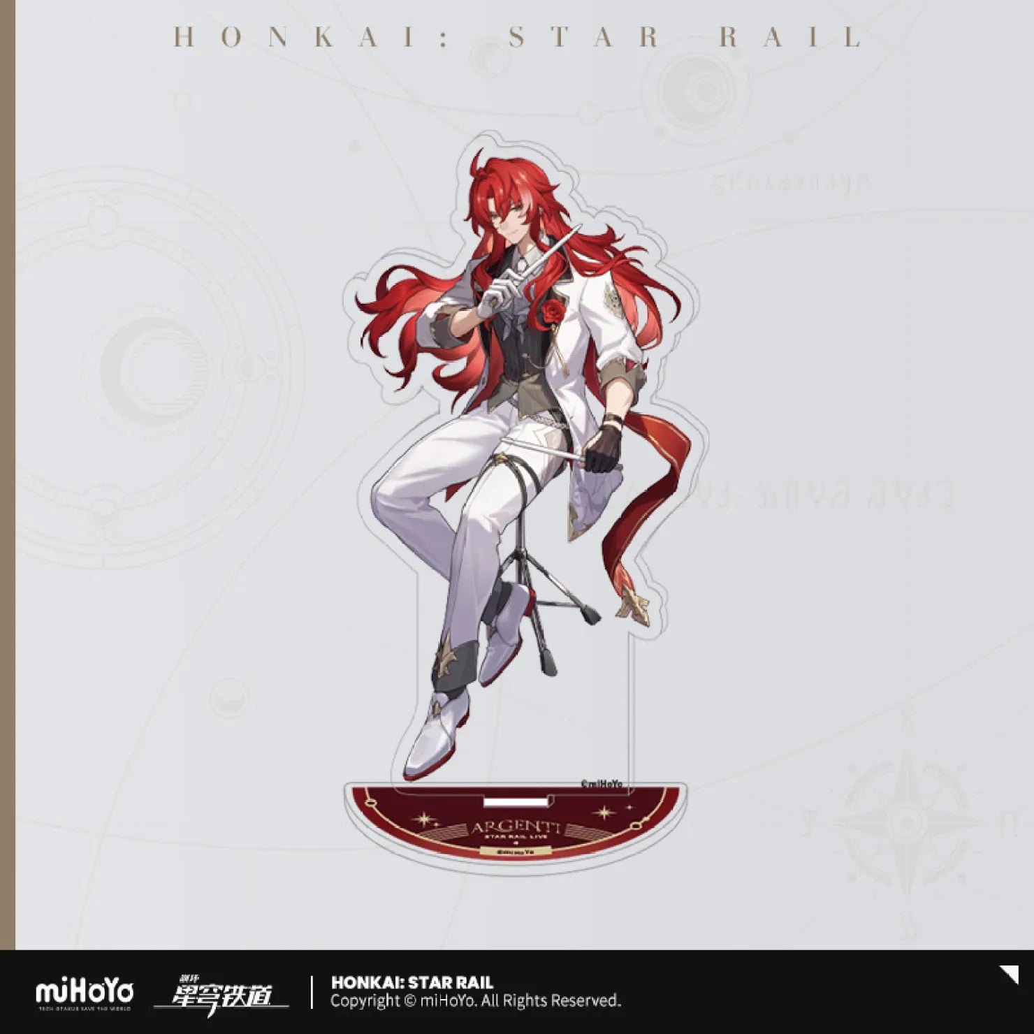 (Goods - Acrylic Stand) Honkai: Star Rail Star Rail Live Acrylic Stand Argenti
