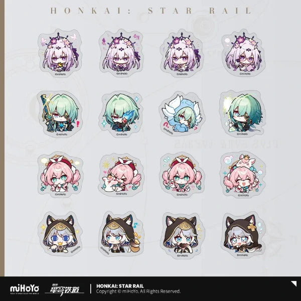 (Goods - Sticker) Honkai: Star Rail Sticker Set Through the Petals in the Land of Repose
