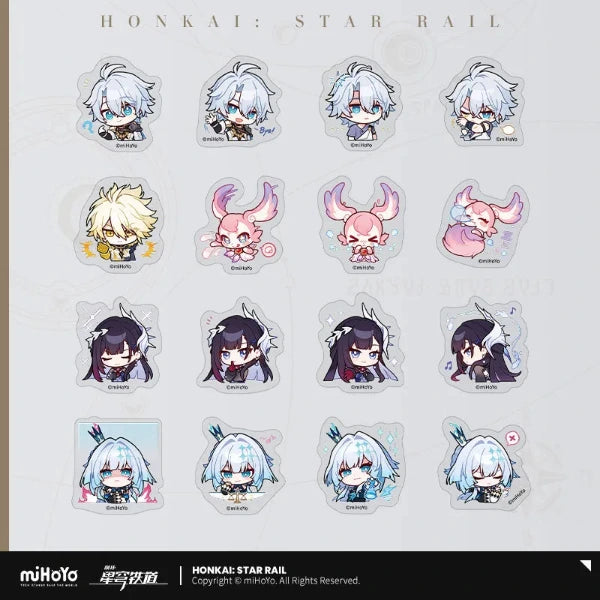 (Goods - Sticker) Honkai: Star Rail Sticker Set For the Sun is Set to Die